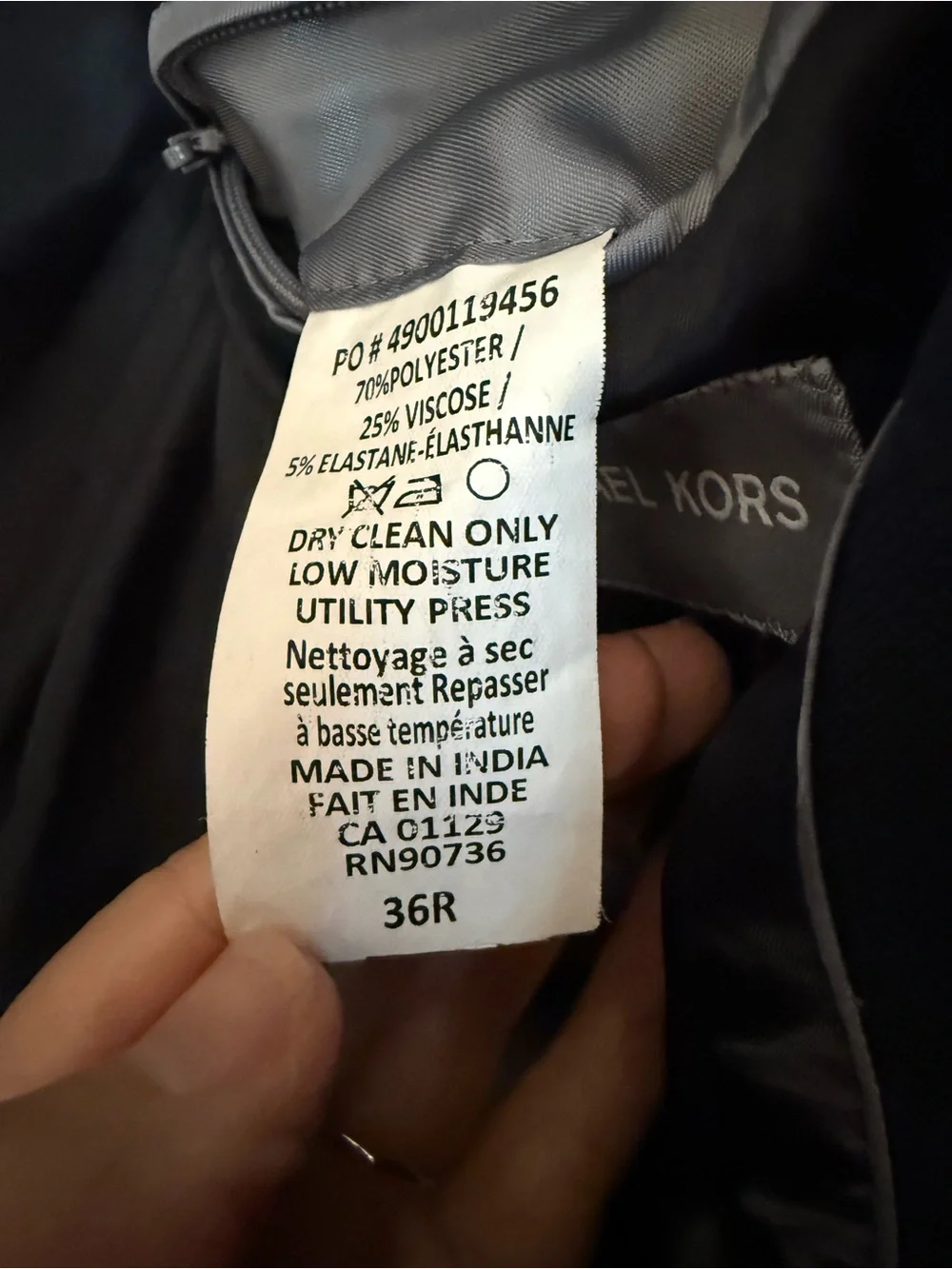 Michael Kors tailored two
